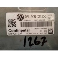 VW Volkswagen Touran 1.6 Motor Beyni TDI Dizel 03L906023DQ / 03L 906 023 DQ / Continental 5WP42810AA / 5WP42810 AA / PCR2.1