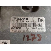 Volvo S60 Motor Beyni 30771550AB / 30771550 AB / Bosch 0281012103 / 0 281 012 103