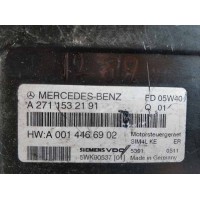 Mercedes W203 Motor Beyni A2711532191 / A 271 153 21 91 / A0014466902 / A 001 446 69 02 / Siemens 5WK9053701 / 5WK90537 01