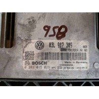 VW Volkswagen Passat CC Motor Beyni TDI Dizel 03L907309 / 03L 907 309 / Bosch 0281015029 / 0 281 015 029